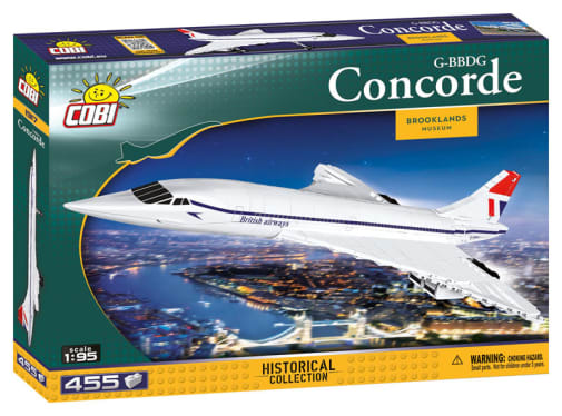 COBI Concorde Supersonic Passenger Jet - 455 pieces