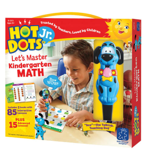 Hot Dots Let's Master Math Kindergarten
