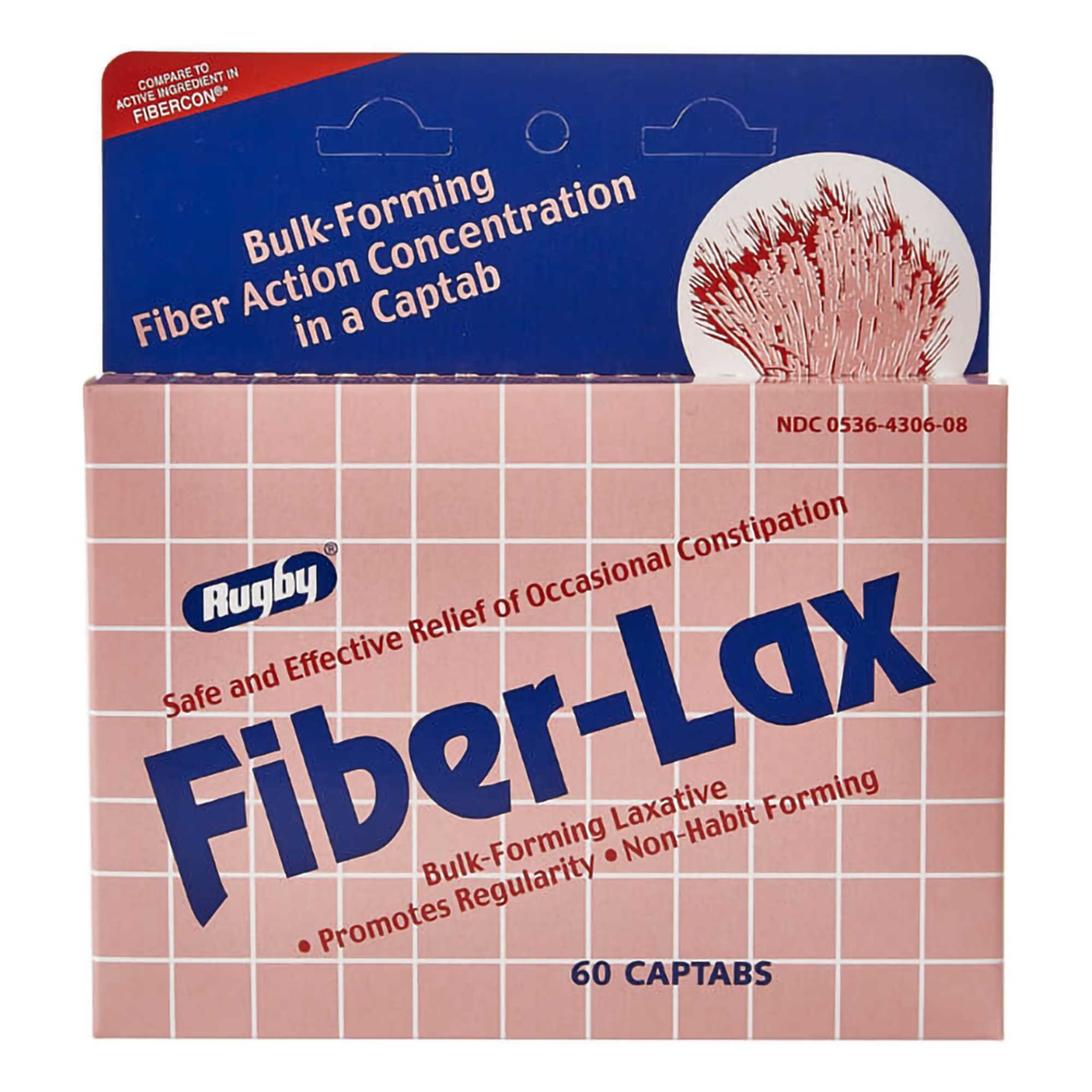 Fiber-Lax Calcium Polycarbophil Laxative MK 261729