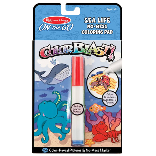 Melissa & Doug Color Blast! Sea Life