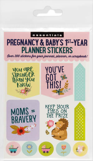 Pregnancy & Baby's First Year Planner Stickers