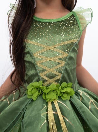 green emerald velvet dress Magical Fairy Twirl Dress – Only Little Once