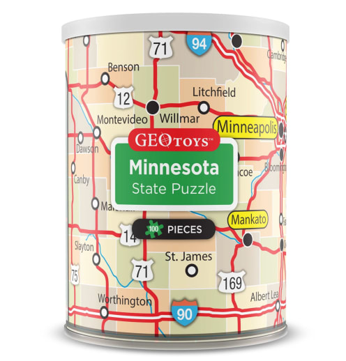 Minnesota Mini Puzzle - 100 pieces