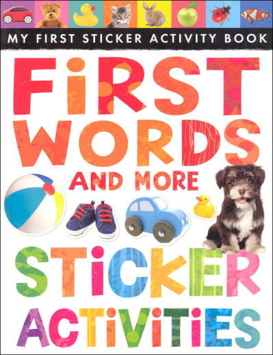 My First Sticker Activity Book: First Words and More