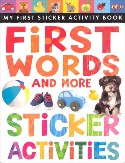 My First Sticker Activity Book: First Words and More
