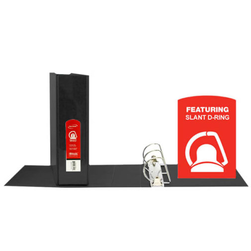 Binder - Slant-D Ring View 2" Black