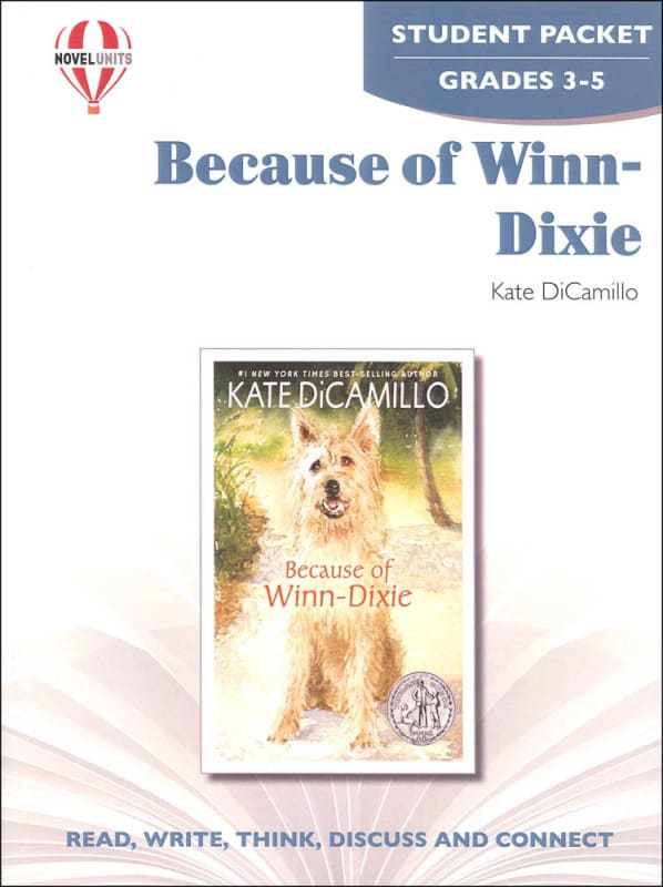 Because of Winn-Dixie Novel Units Student Packet