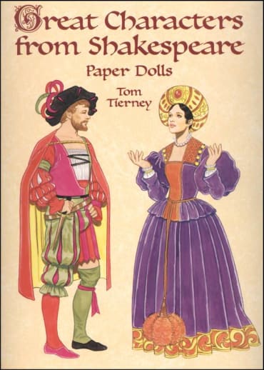 Great Characters from Shakespeare Paper Dolls