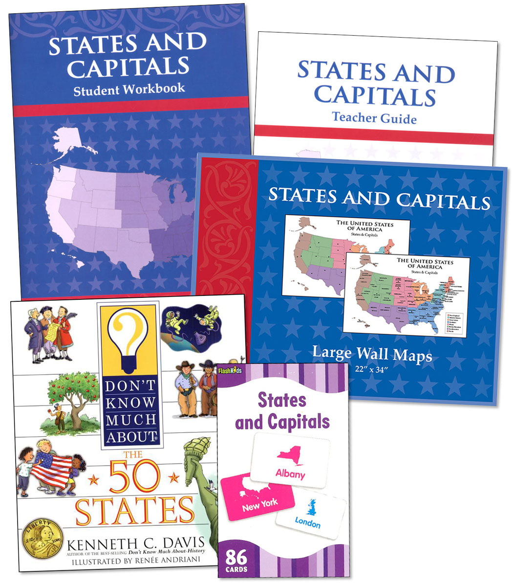 Memoria Press States and Capitals Set