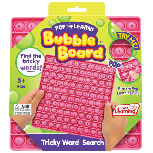 Tricky Word Search Bubble Board