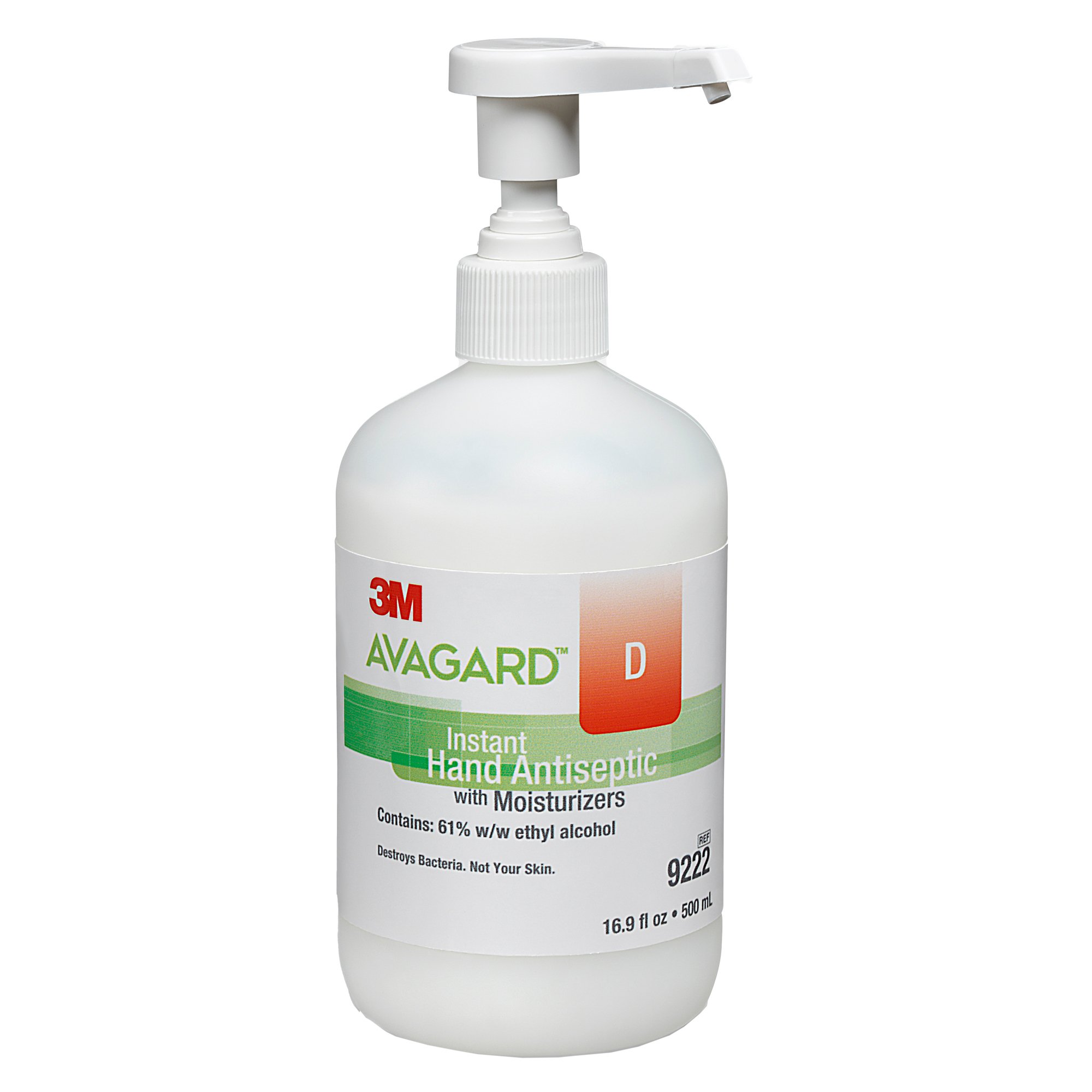 3M Avagard D Hand Antiseptic, 16 oz, Pump Bottle MK 406351