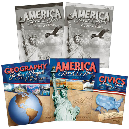 Abeka U.S. History 8 Homeschool Student Kit (Revised)