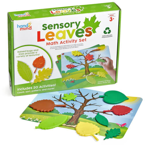 Sensory Leaves Math Activity Set