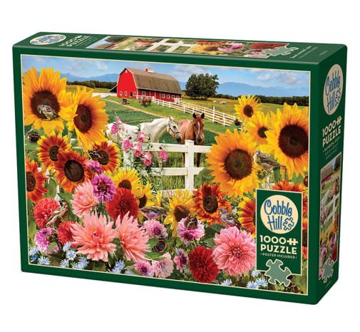 Cobble Hill Sunflower Farm Puzzle (1000 piece)