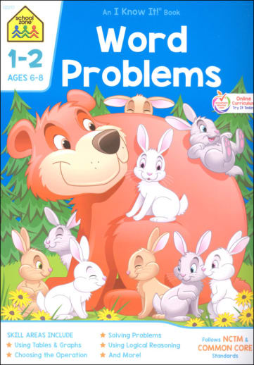 Word Problems Grades 1-2 Workbook