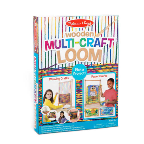Melissa & Doug Wooden Multi-Craft Loom
