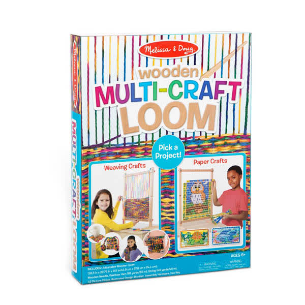 Melissa & Doug Wooden Multi-Craft Loom