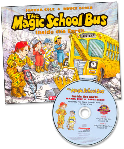 Magic School Bus Inside the Earth with CD