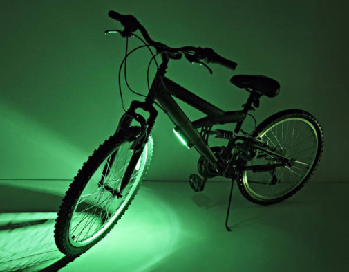 Solar Lights Home Bargains Bike Lights Go Brightz Bike Light Green