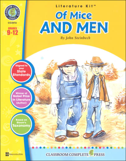 Of Mice and Men Literature Kit (Novel Study Guides)