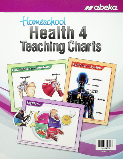 Abeka Health 4 Homeschool Teaching Charts - Revised