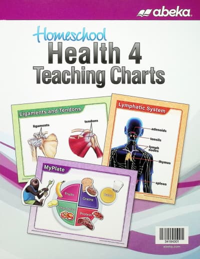 Abeka Health 4 Homeschool Teaching Charts - Revised