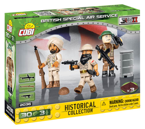 COBI British Special Air Service - 30 pieces (World War II Historical Collection)