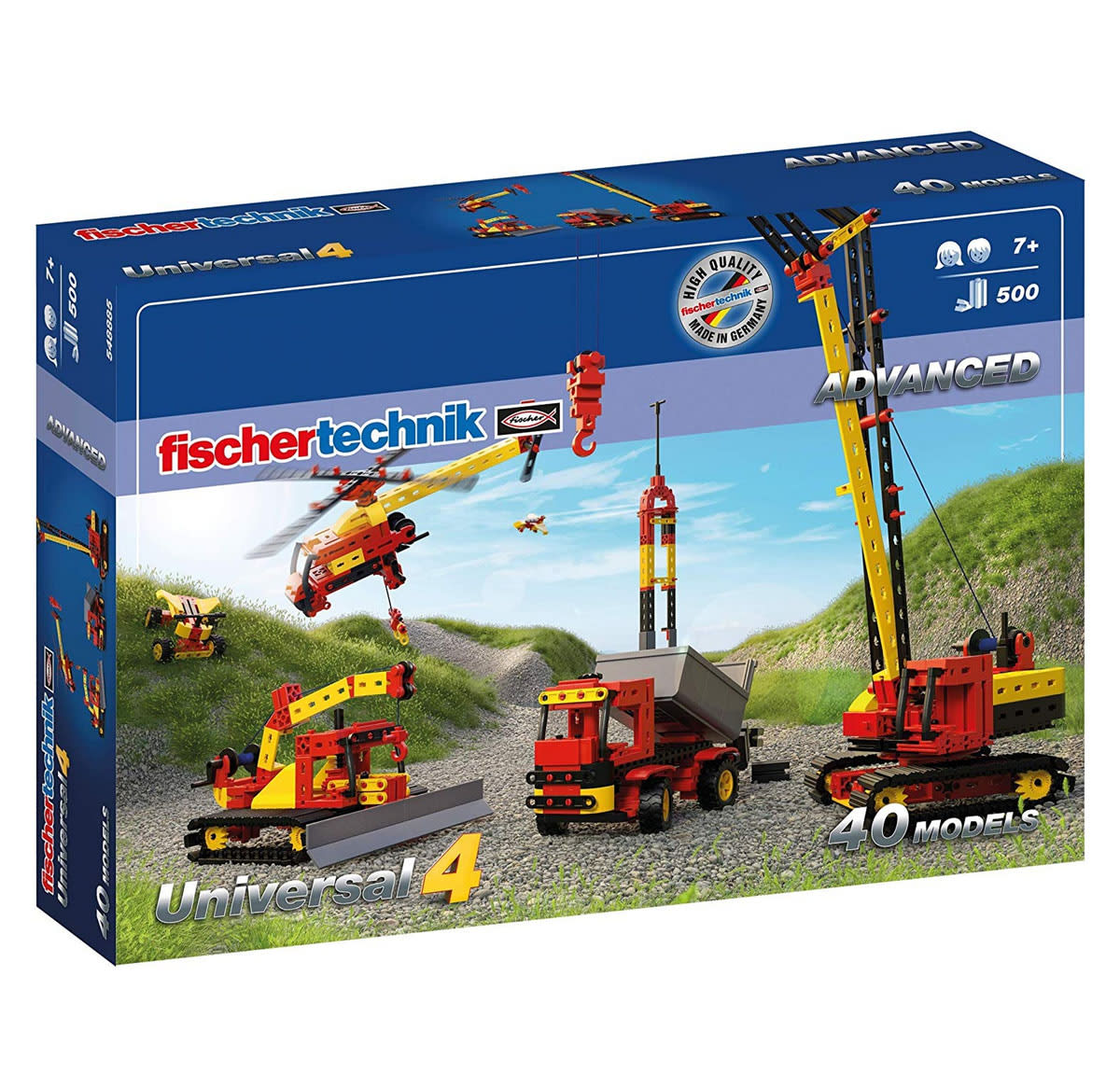 fischertechnik E-Tec 571905 – kit di elettricità per bambini, gioco di esperimenti con 11