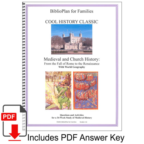 BiblioPlan: Medieval, Renaissance & Reformation Cool History Classic