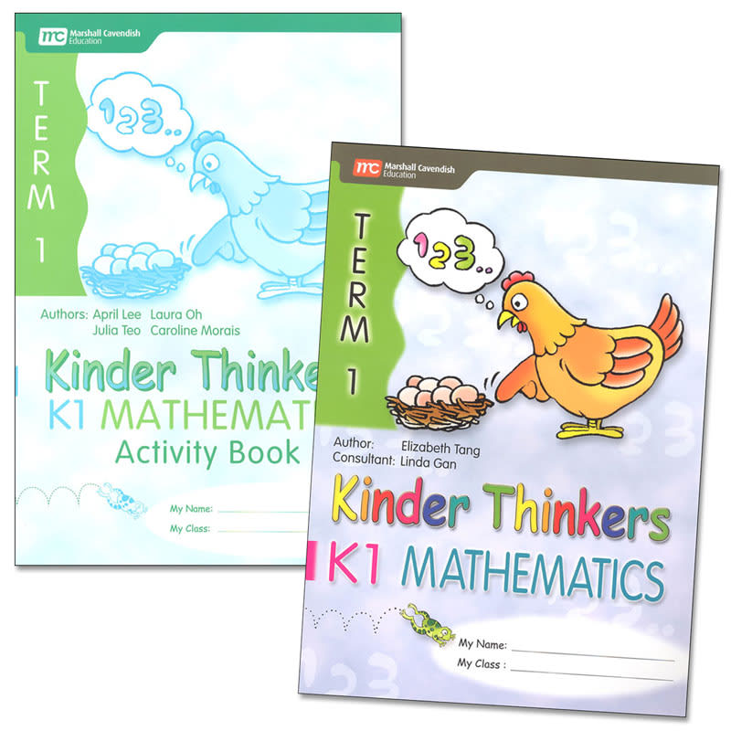 Kinder Thinkers K1 Mathematics Term 1 Set