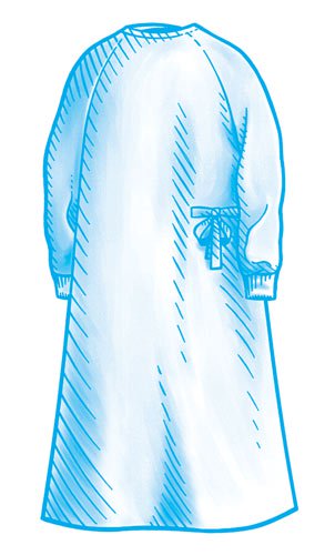 SmartGown Nonreinforced Surgical Gown MK 563510