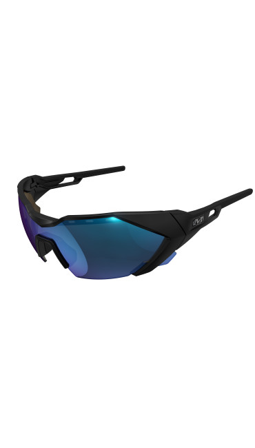 Type-E | Black Frame | Blue Mirror Lens