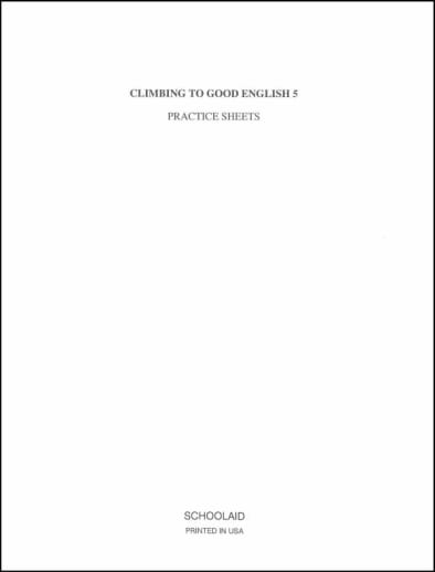 Climbing to Good English Grade 5 Practice Sheets