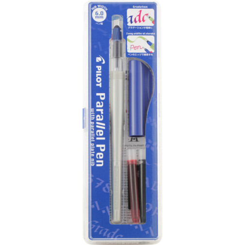 Pilot Parallel Calligraphy Pen 4 Size Set 1.5mm 2.4mm 3.8mm 6.0mm