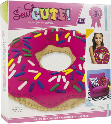 Sew Cute Felt Pillow Kit - Donut