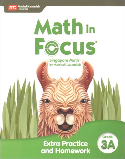 Math in Focus 2020 Extra Practice and Homework Volume A Grade 3