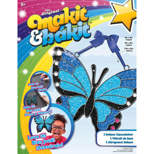 Makit & Bakit Suncatcher: Butterfly Deluxe Kit