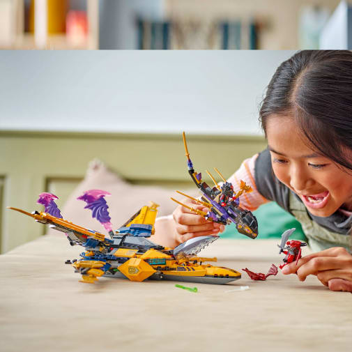 LEGO Ninjago Ras and Arin's Super Storm Jet (71833)