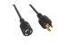 AC Power Cord, L5-15P to L5-15R, 14AWG, 15ft, Black