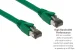 CAT8 Shielded Ethernet Patch Cable, 40Gbps, Snagless, 2 ft, Green