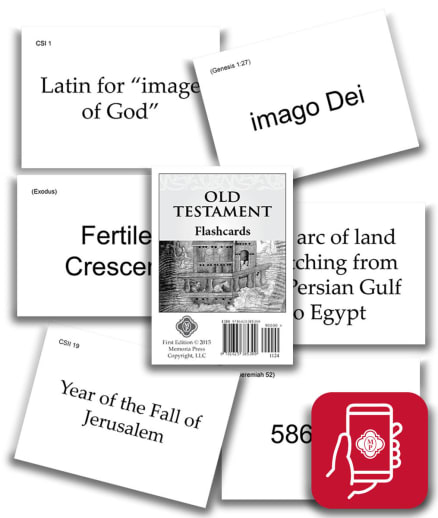 App Access: Memoria Press Old Testament Flashcards