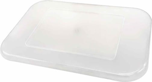 Storage Bin Lid - Clear Plastic (Small)