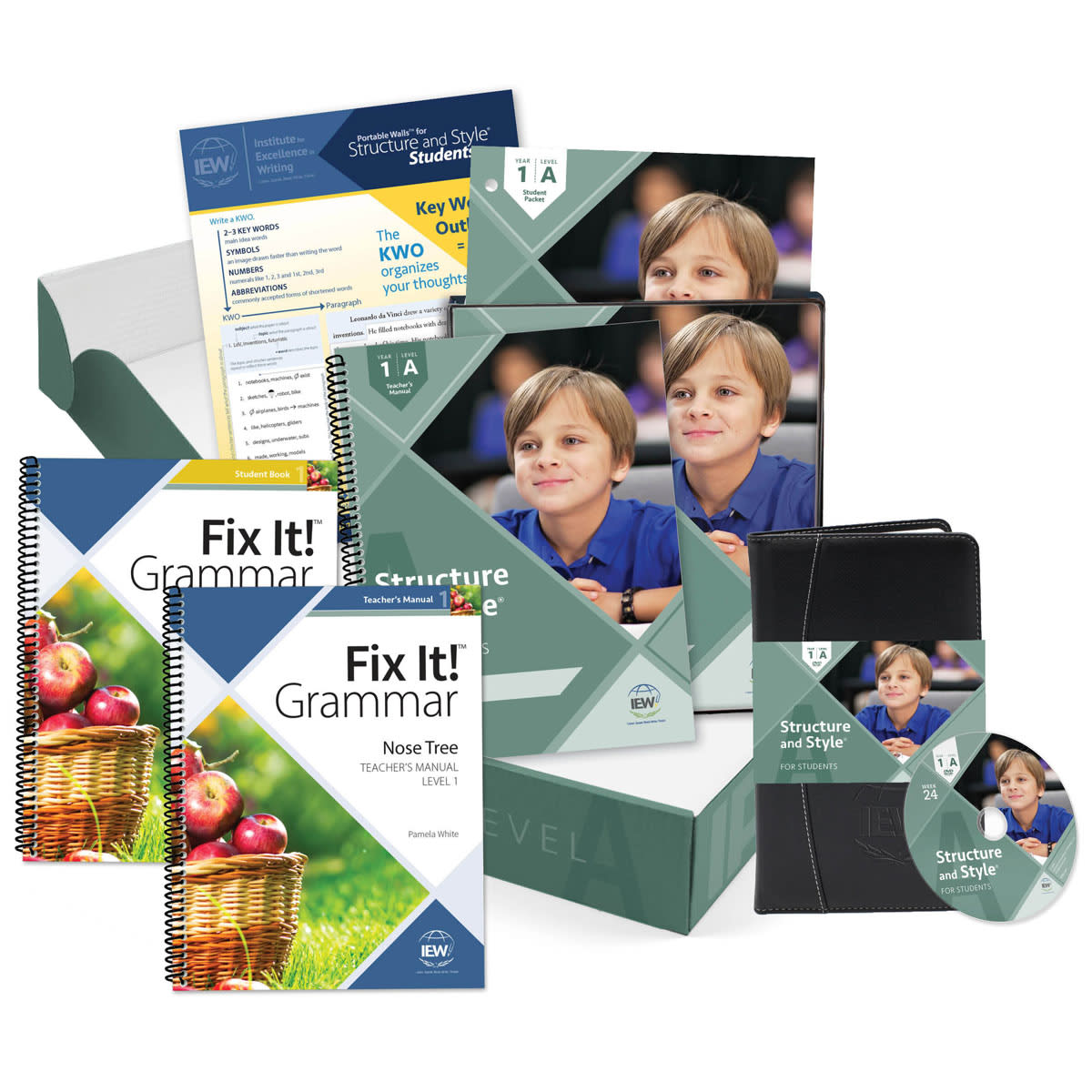 Structure and Style for Students Year 1 Level A: Basic Plus Package (DVDs; 2022 Fix It! Update)