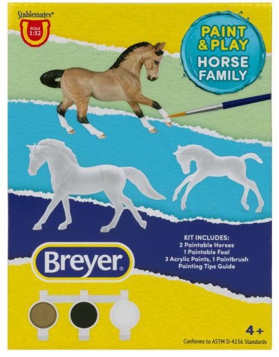 Breyer Craft Horse Family Paint & Play