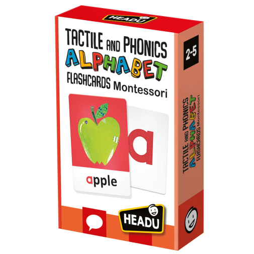 Montessori Flash Cards Tactile and Phonics Alphabet Cards