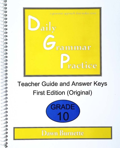 Daily Grammar Practice Teacher Guide Grade 10 (1st Edition)