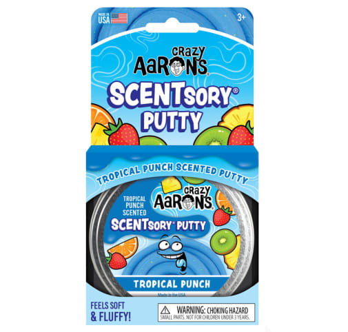 Crazy Aaron's Tropical PunchPutty  2.75" Tin (Fruities Scentsory Putty)