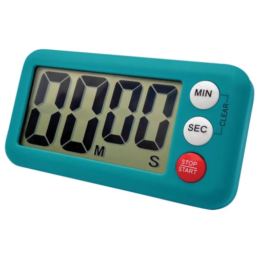 Magnetic Digital Classroom Timers - Teal