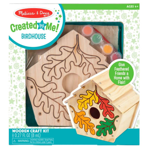 Melissa & Doug Build-Your-Own Wooden Birdhouse