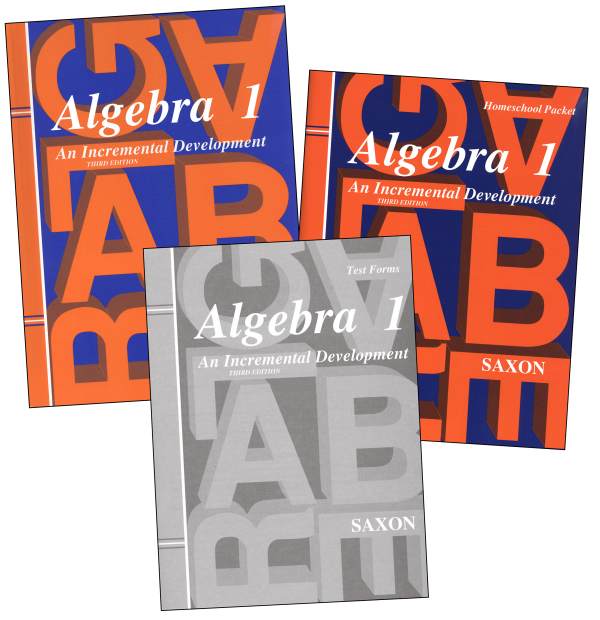 Saxon Algebra 1: Homeschool Kit Third Edition